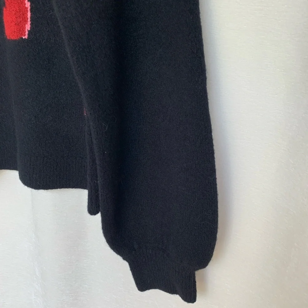 Kate Spade Heart Pop Wool blend Knit Sweater - Style K6671